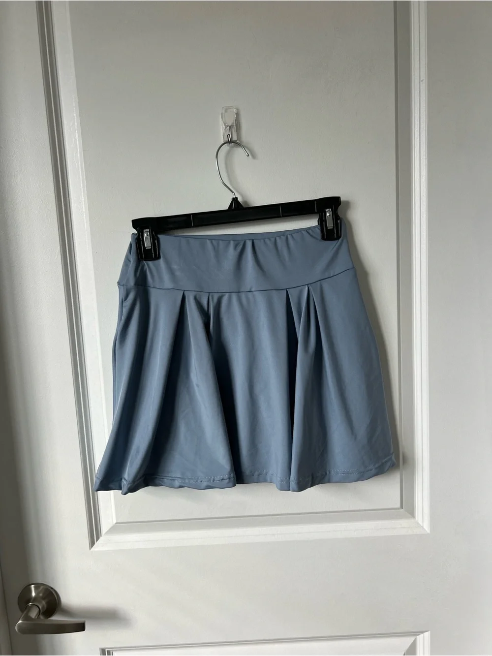 Women's Light Blue tennis/golf/pickleball skirt with shorts/ skort